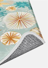Badmat met memory foam - blauw - maat 1 (wc-mat voor staand toilet 45/50cm) - bonprix