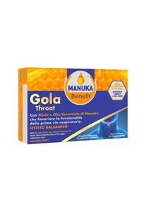 Optima Naturals - Manuka Benefit Gola Voce - 20 compresse masticabili Proteine & frullati 1 pieces unisex