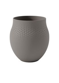 Villeroy & Boch Villeroy & Boch - Vaso Perle grande Manufacture Collier taupe Vasi 1 pieces unisex