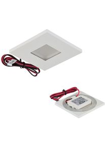 EVN Lichttechnik EVN LQ-Serie LED Wandeinbau, IP44, 12V/DC, 0,6W, 3000K, weiß (LQ4602W)