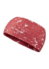 Vaude Sportstirnband 'Cassons' Herren rosa / hellrot / silber Größe One Size