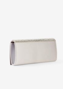 Clutch - silber - Größe 10x23 cm - bonprix