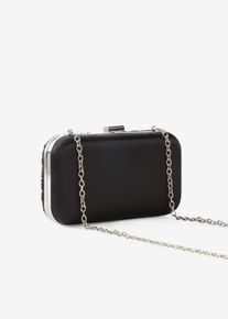 Clutch - schwarz - Größe 13,5x21,5 cm - bonprix
