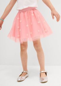 Minirock aus Tüll, rosa, Größe 104/110, bonprix
