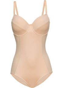 Shape Body mit mittlerer Formkraft, beige, Größe 85C, bonprix