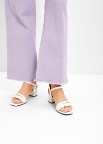 s.Oliver Komfort Sandalette - weiß - Größe 40 - bonprix