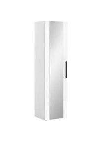 Stylife Garderobenschrank , Weiß , Holzwerkstoff , 2 Fächer , 55x200x45 cm , Garderobe, Garderoben-Sets & Garderoben-Serien, Garderoben-Serien