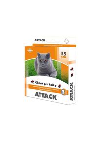 Antiparazitný obojok pre mačky STACHEMA Attack 35cm