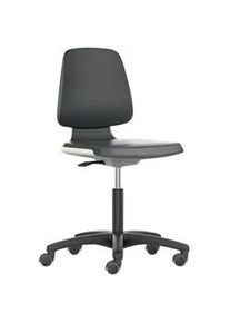 bimos Arbeitsdrehstuhl Labsit Rollen Sitzschale anthrazit Supertec-Gewebe schwarz 450-