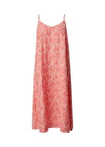 Vero Moda Curve Dames Zomerjurk 'VMCDANA' lichtrood / wit 50