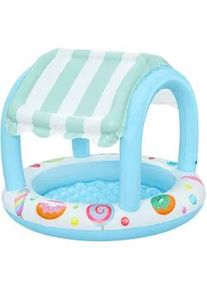 Bestway Planschbecken Ø 104 x 84 cm Sweet Shoppe | mit Sonnendach