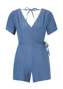 Vero Moda Petite Jumpsuit 'LILIANA' Damen blue denim / weiß Größe S