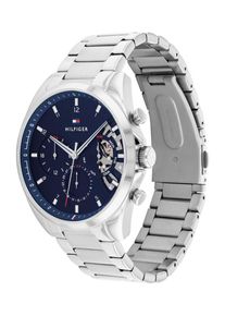Tommy Hilfiger Heren Analoog horloge blauw / zilver One Size