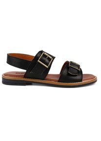 Kavat Women's Skanör Sandals Women (37, black/brown)