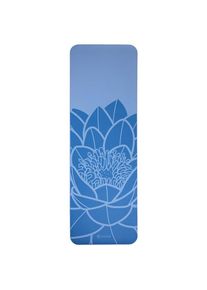 GAIAM Fitness Mat 10 mm Printed Yoga mat (183 x 60 x 1 cm, blue)