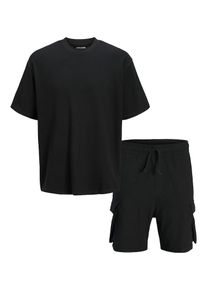 Jack & Jones JACK & JONES Heren Huispak 'JJLOUI OSMOS' zwart XS