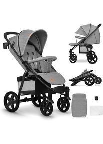 lionelo Annet Plus Buggy | hellgrau