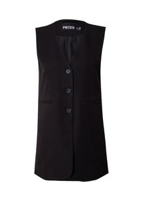 Pieces Dames Gilet 'PCKamil' zwart 34