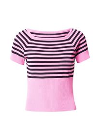 Bella x ABOUT YOU T-shirt 'Sienna' Femme rose, noir taille XXL