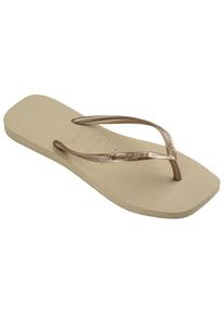 Havaianas Women's Slim Square Sandals Women (33/34, sand)