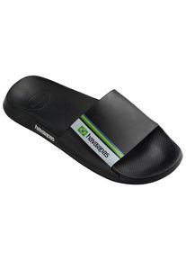 Havaianas Slide Brasil Sandals (39/40, black)