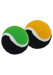 Schildkröt-Funsports Schildkröt Fun Sports Ersatz-Klettbälle Beach toy (One Size, black/yellow)