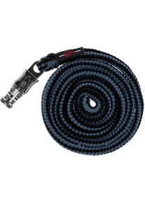 Covalliero Hippo Führstrick, Panikhaken, schwarz/silber