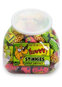 Yeowww! Stinkies Katzenspielzeug, 51 Stück