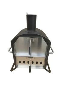 Ambia Garden Pizzaofen , Schwarz , Metall , 34x31x72 cm , Küchengeräte, Sonstige Küchengeräte