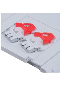 Allit Sliding hinge closure for Eurobox red (VE4pcs.)