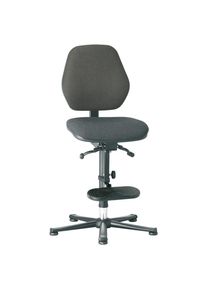 bimos Basic 3 swivel chair, with glides, ESD, rot, Permanent contact/tilt
