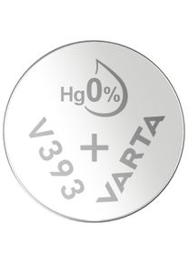 Varta Silver oxide button cell, SR48/V393, 1,55 V/75 mAh