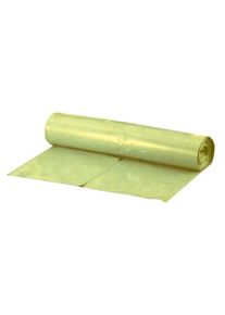 EDE Garbage bag 120 l yellow approx. 42 my roll a 25 pieces