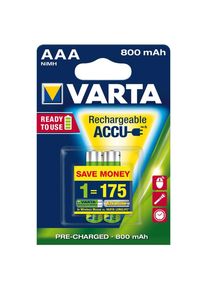 Varta Rechargeable Power Accu Micro 2pcs Blister