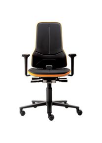 Forum Base chair NEON orange with wheels