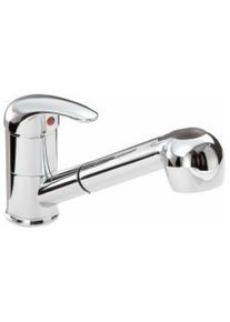 Sanitop Soul EHM for sink chrome with dish spray