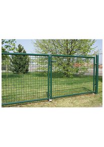 Forum Garden gate green coated 2-leaf 3000 x 2000