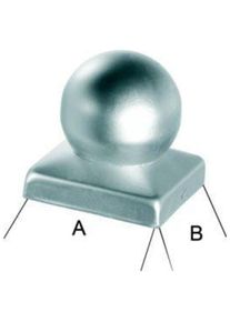E-NORMpro Post cover A2 90 with ball
