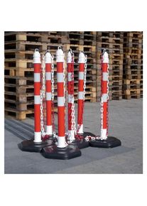 Fortis Chain post - set, r/w 6 posts + 5 x 3 m chain