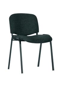 EDE Visitor chair ISO imitation leather black/black