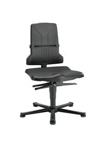 bimos Sintec 1 work chair, with glides, ESD, Permanent contact/tilt