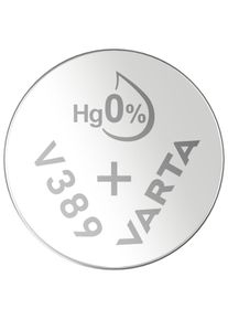 Varta Silver oxide button cell, SR54/V389, 1,55 V/80 mAh