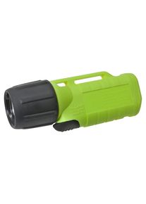 UK Helmet lamp 2AA eLED, ES Frontschalter, neon yellow