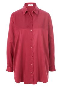 Peter Hahn - Lange blouse met lange mouwen, pink, Maat 36, synthetische vezel