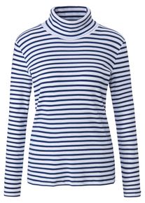 Peter Hahn - Colshirt met lange mouwen, wit, Maat 42, katoen