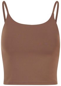Urban Classics Ladies Sports Top adjustable ' ' Damen braun / mokka Größe L