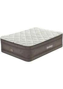 Bestway Luftbett 203 x 152 x 51 cm Fortech mit Reißverschlussbezug | mit integrierter Elektropumpe | für 2 Personen