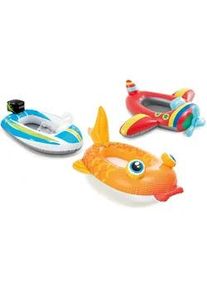 Intex Pool Cruiser aufblasbarer Babysitz - Goldfisch - Boot - Flugzeug - sortiert