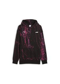 Puma Sportsweatshirt 'F1® Color Splash' Herren aubergine / schwarz Größe XXXL