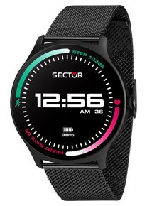 Sector Smartwatch Herren schwarz Größe One Size